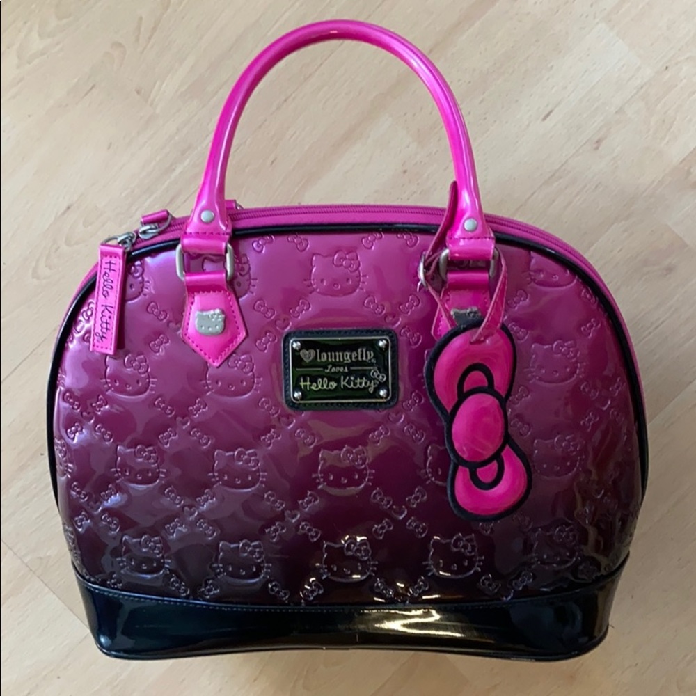 Loungefly Hello Kitty Ombré Embossed Bag